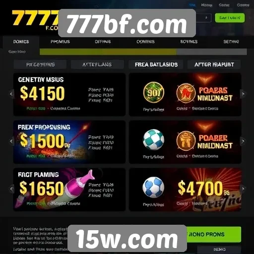 Avaliação das promoções disponíveis em 777bf.com