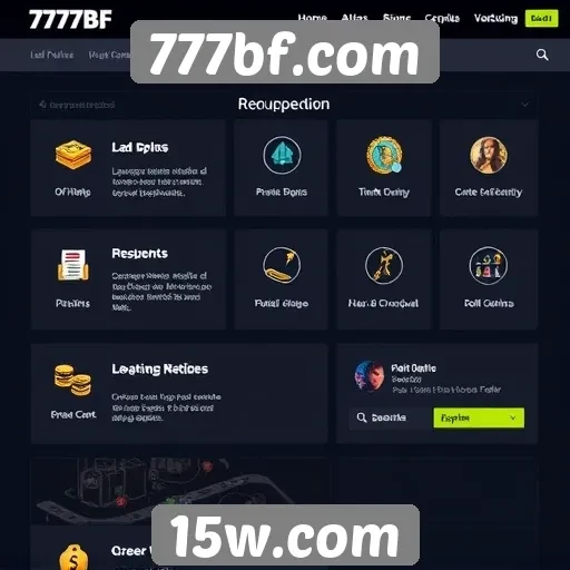 Recursos e funcionalidades do 777bf.com